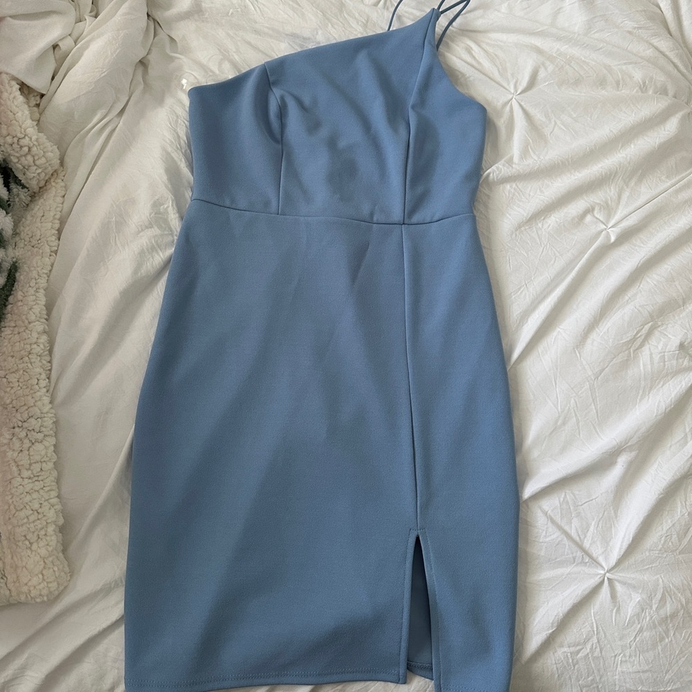 Light Blue Semi-Formal Dress